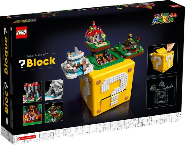 LEGO® Super Mario™  71395 Fragezeichen-Block aus Super Mario 64™