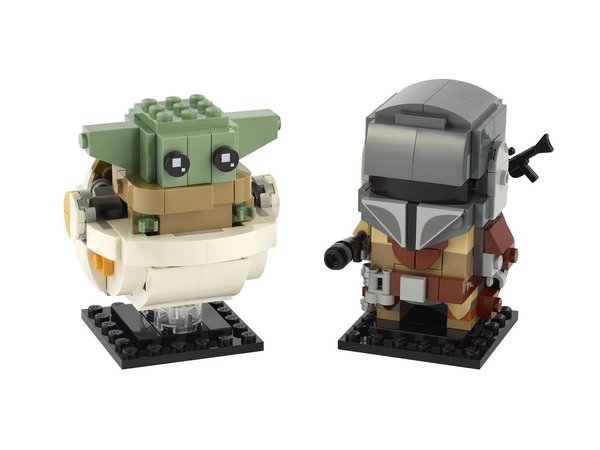 LEGO® Star Wars™ BrickHeadz™ 75317 Der Mandalorianer™ und das Kind