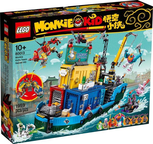 LEGO® Monkie Kid™ 80013 Monkie Kids geheime Teambasis
