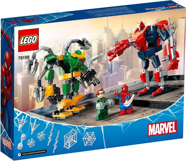 LEGO® Marvel Super Heroes™ 76198 Mech-Duell zwischen Spider-Man & Doctor Octopus