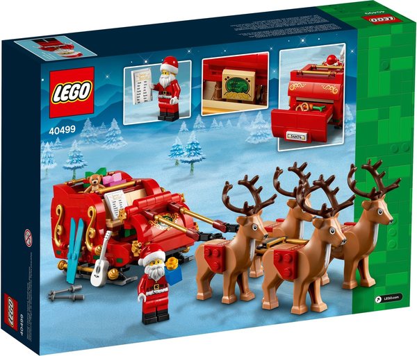 LEGO® Creator 40499 Schlitten des Weihnachtsmanns