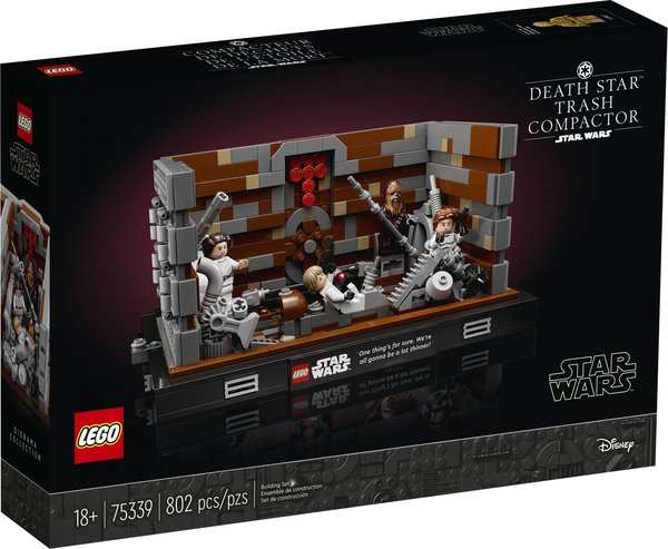 LEGO® Star Wars™ 75339 Müllpresse im Todesstern™ – Diorama