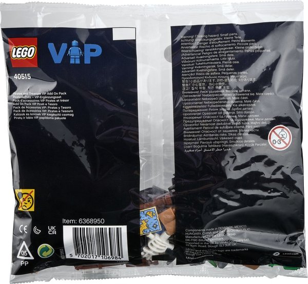 LEGO® Creator 40515 Piratenschatz VIP Ergänzungsset