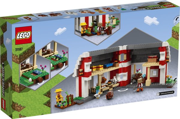 LEGO® Minecraft™ 21187 Die rote Scheune