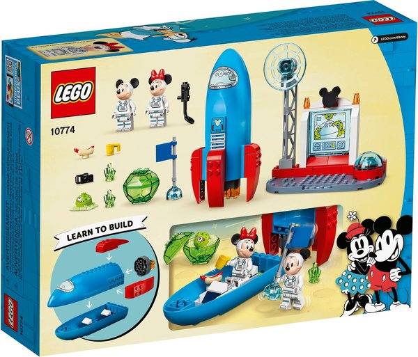 LEGO® Disney™ 10774 Mickys und Minnies Weltraumrakete