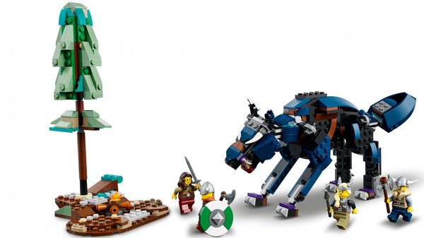 LEGO® Creator 3-in-1-Sets 31132 Wikingerschiff mit Midgardschlange