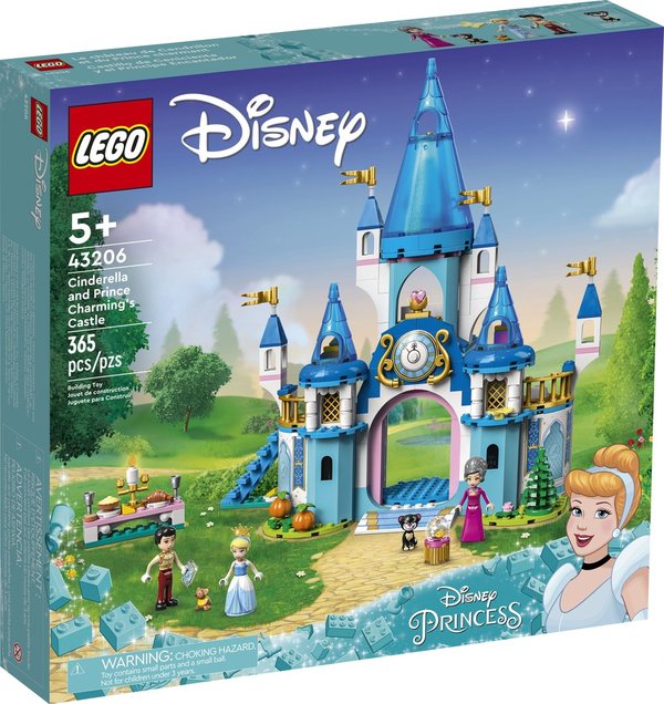 LEGO® Disney Princess 43206 Cinderellas Schloss