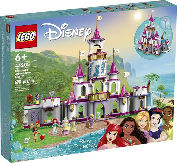 LEGO® Disney Princess 43205 Ultimatives Abenteuerschloss