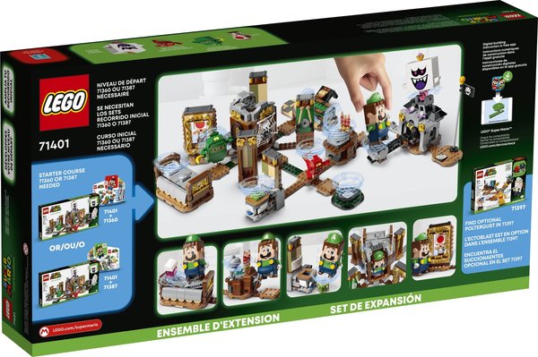 LEGO® Super Mario™ 71401 Luigi’s Mansion™: Gruseliges Versteckspiel – Erweiterungsset