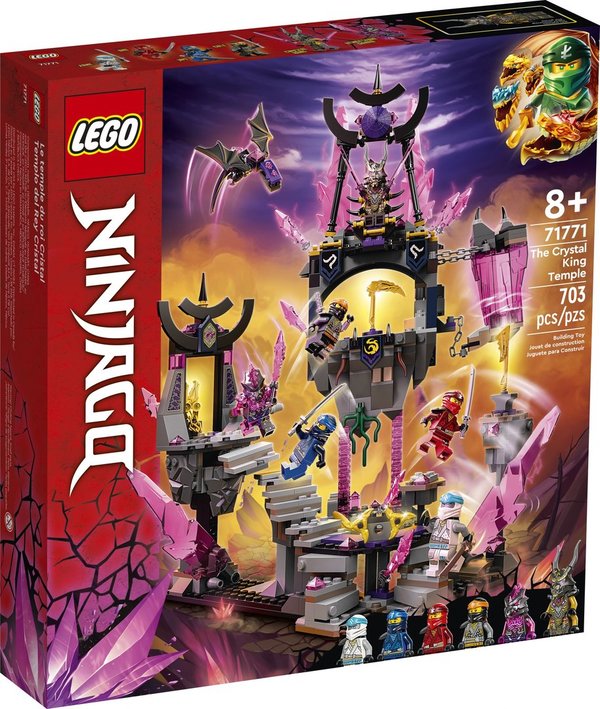 LEGO® NINJAGO® 71771 Der Tempel des Kristallkönigs