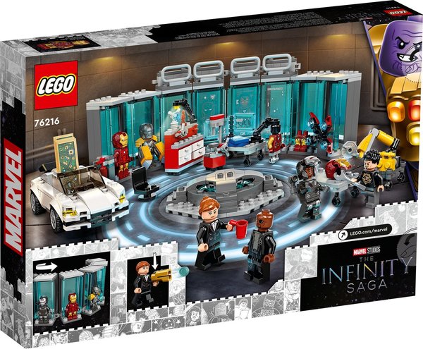 LEGO® Marvel Super Heroes™ 76216 Iron Mans Werkstatt